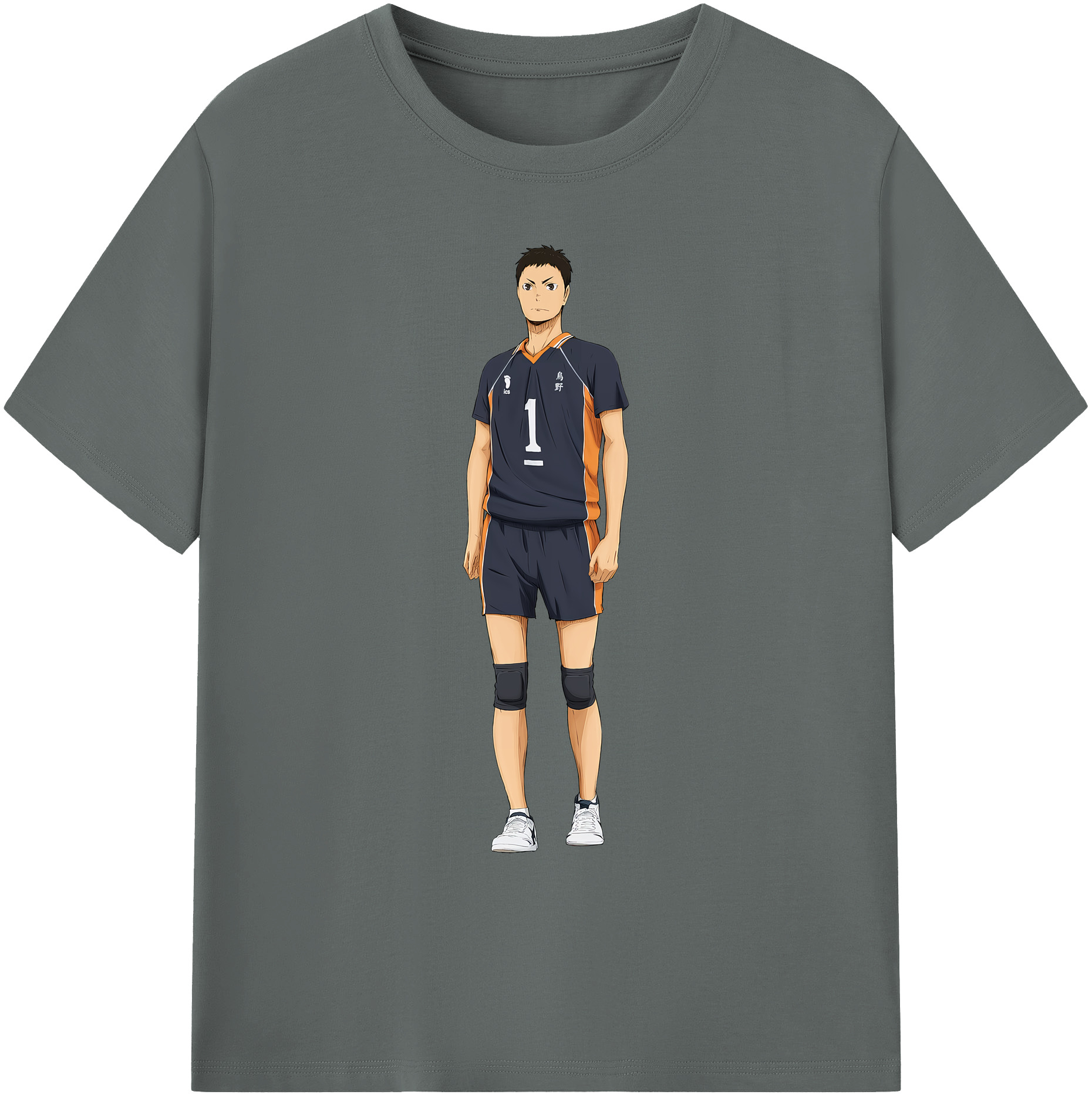 （画像用） ハイキュー!! Haikyu!! 綿100％ メンズ半袖Tシャツ｜肌触りやわらか＆通気性